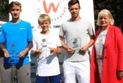 59. Westfälische Tennis-Meisterschaften der Juniorinnen und Junioren 2018: Gleich vier Spieler haben in Arnsberg doppelt abgeräumt.