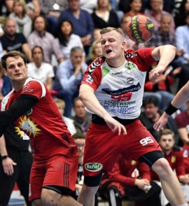 Handball Bundesliga ASV Hamm N-Luebbecke;von Boenigk,Jan;