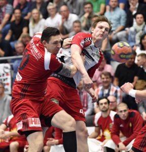Handball Bundesliga ASV Hamm N-Luebbecke;Milde,Oliver;