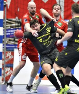 Handball Bundesliga ASV Hamm Rimpar Markus Fuchs,Marian Orlowski
