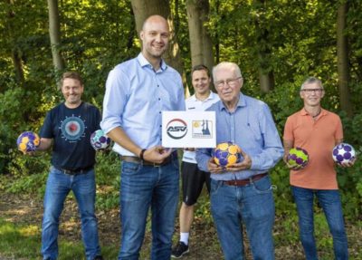 Handball Bundesliga ASV Hamm PK Scheck-Uebergabe