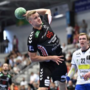 Handball Bundesliga ASV Hamm Aue Jan von Boenigk