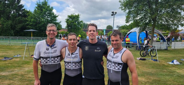 Hartman Tri-Team des TVG Kaiserau zeigt Einsatz und Teamgeist