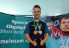 Konrad Heuser sichert sich drei Medfaillen bei den Special Olympics in Bonn