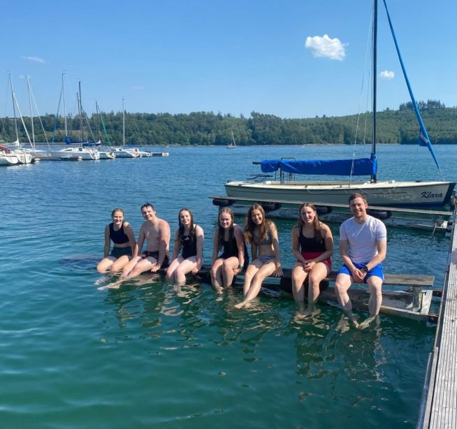 Bootshaus am Sorpesee