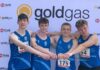 Schöner Erfolg für die 4×100-Meter-Staffel der Startgemeinschaft Kamen-Werne bei den Westfalenmeisterschaften in Gladbeck